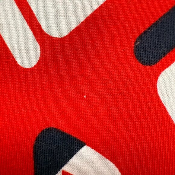 FILA Tennis Top Plus Size 3X Logo Tee Short Sleeve Red Logo Crop Womens NWT - Picture 9 of 10